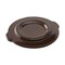 Ohio Stoneware Fermenting Crock Cover Lid 2 Gallon 12 in OD Brown